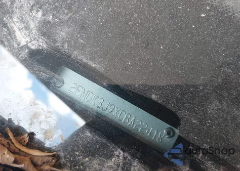 2012 Ford Edge Sel from USA, damaged, VIN 2FMDK3J9XCBA22418